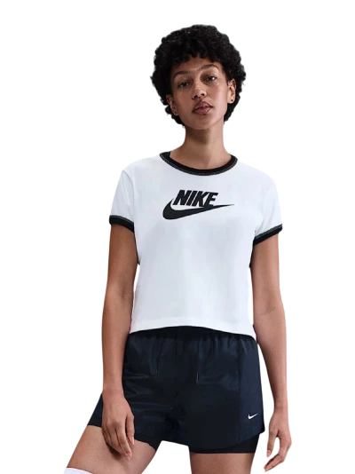 Футболка Nike W NSW SS RINGER TEE VNTG RUN - 174716, фото 1 - інтернет-магазин MEGASPORT