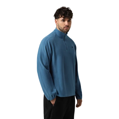 men`s fleece halfzip