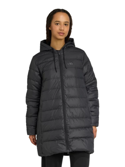Пуховик Adidas W ESS 3S L D HP - 177119, фото 1 - інтернет-магазин MEGASPORT