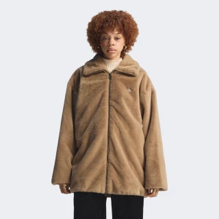 アウター Куртка Adidas Originals FUR JACKET | Цвет: коричневый | купить в