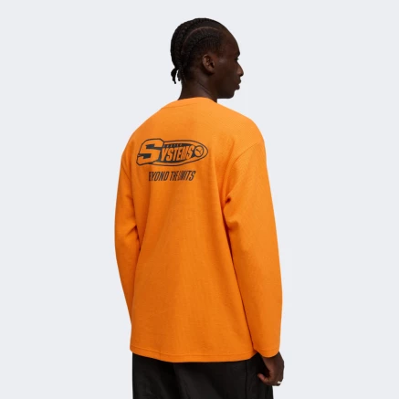 Лонгслів Puma FUTURE.ARCHIVE Waffle Relaxed Long Sleeve Tee - 177201, фото 2 - інтернет-магазин MEGASPORT