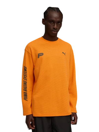 Лонгслів Puma FUTURE.ARCHIVE Waffle Relaxed Long Sleeve Tee - 177201, фото 1 - інтернет-магазин MEGASPORT