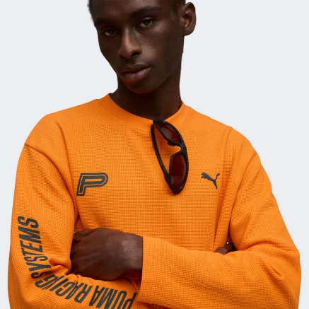 Лонгслів Puma FUTURE.ARCHIVE Waffle Relaxed Long Sleeve Tee - 177201, фото 4 - інтернет-магазин MEGASPORT