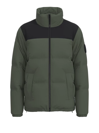 Куртка Converse COLORBLOCK PUFFER JACKET - 177205, фото 1 - інтернет-магазин MEGASPORT