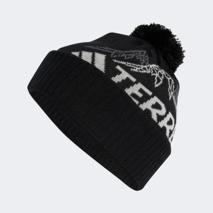 Шапка Adidas XPL POM BEANIE - 177225, фото 1 - інтернет-магазин MEGASPORT