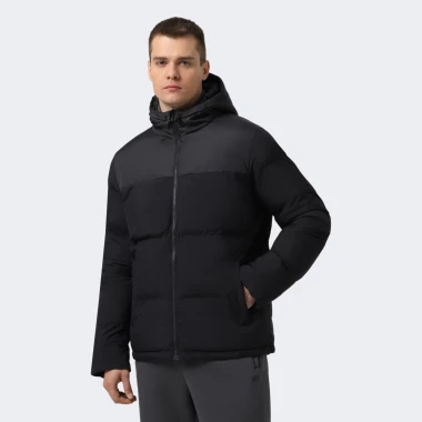 men's hooded padded jacket