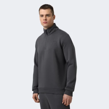 men's brushed terry halfzip
