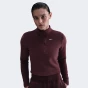 Кофта Nike W NSW PHNX PLSH HZ LS TOP, фото 1 - інтернет магазин MEGASPORT