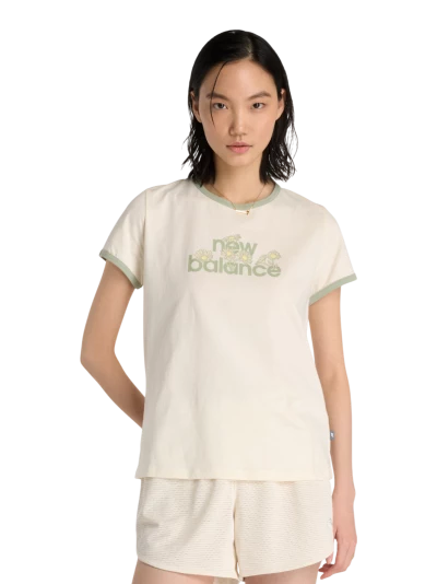 Футболка New Balance Flower Ringer T-Shirt 174599 купити в MEGASPORT, фото 1 Футболка New Balance Flower Ringer T-Shirt - 174599, фото 1 - інтернет-магазин MEGASPORT