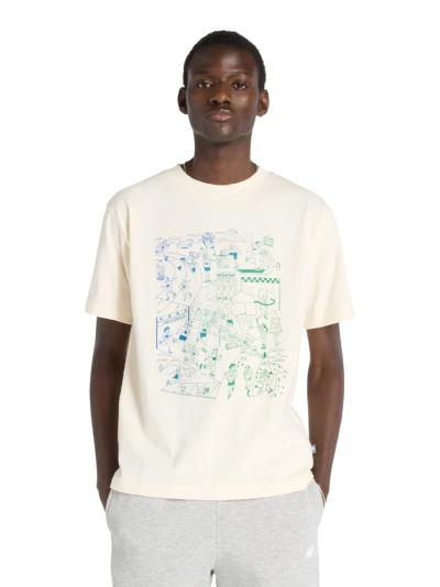 Футболка New Balance Athletics Run Mural T-Shirt 174591 купити в MEGASPORT, фото 1 Футболка New Balance Athletics Run Mural T-Shirt - 174591, фото 1 - інтернет-магазин MEGASPORT