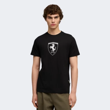 Ferrari Sportswear Tonal Shield Tee Ferrari Sportswear Tonal Shield Tee