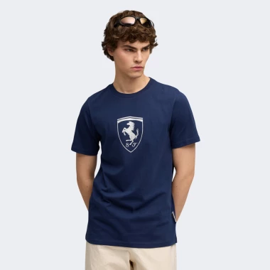 Ferrari Sportswear Tonal Shield Tee Ferrari Sportswear Tonal Shield Tee