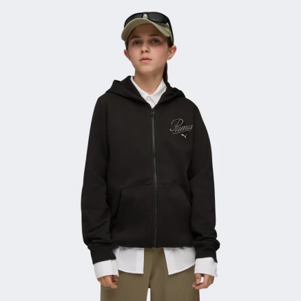 Кофта Puma ESS SCRIPT Full-Zip Hoodie FL G - 175905
