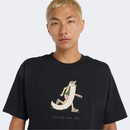 Футболка New Balance Bearded Runner T-Shirt - 177338