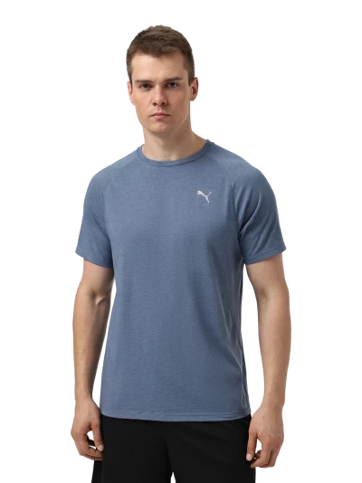 Футболка Puma M RUN VELOCITY TEE (TRI-BLEND) - 174539