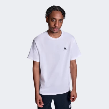 STANDARD FIT LEFT CHEST STAR CHEV EMB TEE