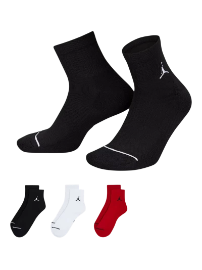 Шкарпетки Jordan U J EVERYDAY CUSH POLY ANKLE 3PR - 144 - 175758