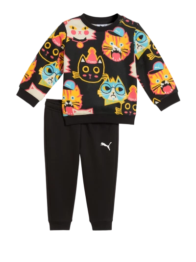 Спортивний костюм Puma MINICATS MOODY CAT AOP Crew Set INF - 175154 Спортивний костюм Puma MINICATS MOODY CAT AOP Crew Set INF - 175154