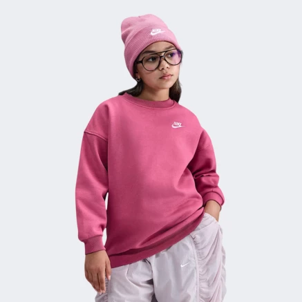 Кофта Nike G NSW CLUB FLC OVRSZD CREW LBR - 175621