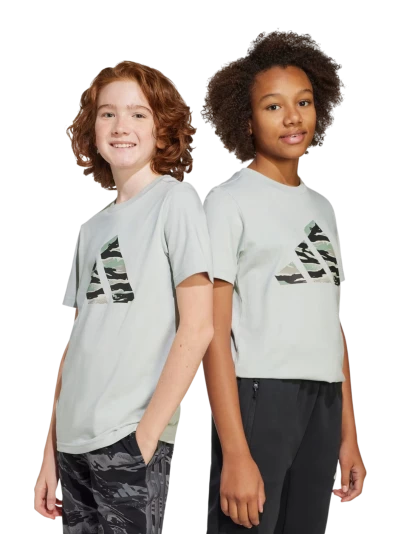 Футболка Adidas J CAMO LOGO TEE - 173421