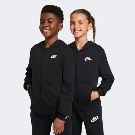 Кофта Nike K NSW CLUB FT HD FZ LS LBR - 171817