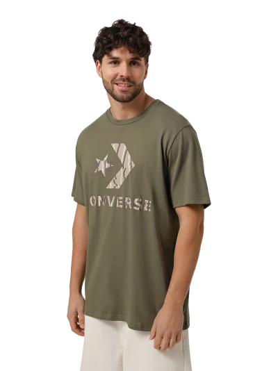 Футболка Converse STANDARD FIT CENTER FRONT LARGE LOGO STAR CHEV SS TEE - 177210 Футболка Converse STANDARD FIT CENTER FRONT LARGE LOGO STAR CHEV SS TEE - 177210