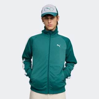 Кофта Puma ESS T7 Poly Track Jacket | Колір: зелений | купити в