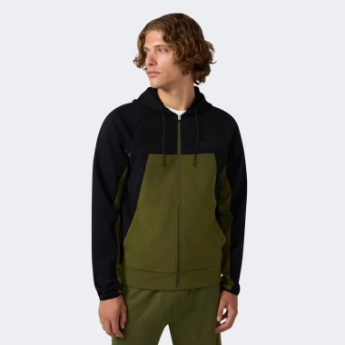 hooded full zip sweatshirt
