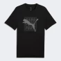 Футболка Puma GRAPHIC Wording Tee, фото 4 - інтернет магазин MEGASPORT