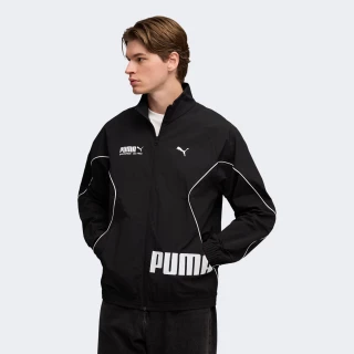 Кофта Puma SPORT Relaxed Woven Track Jacket | Цвет: черный