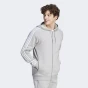 Кофта Adidas M 3S FL FZ HD, фото 1 - інтернет магазин MEGASPORT