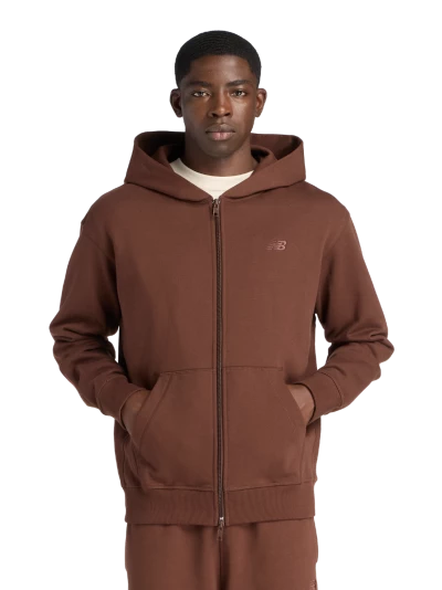 Кофта New Balance Athletics French Terry Full Zip - 178779