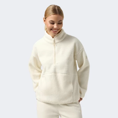 women's halfzip sherpa jacket