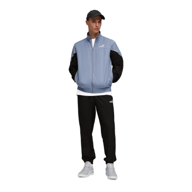 Woven Colorblock Suit