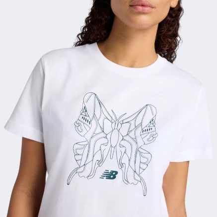 Футболка New Balance Butterfly Oversized T-Shirt - 179220