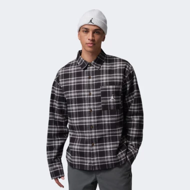 M J BRK FLANNEL GFX LS