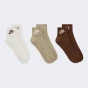 Шкарпетки Nike U NK NSW EVERYDAY ESSENTIAL ANKLE 3PR -144, фото 3 - інтернет магазин MEGASPORT