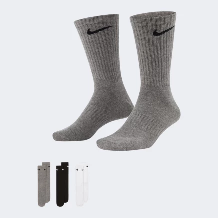 Шкарпетки Nike U NK EVERYDAY LTWT CREW 3PR - 132N - 172103