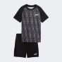 Спортивний костюм Puma TAD ESS AOP Poly Tee and Shorts Set B, фото 4 - інтернет магазин MEGASPORT