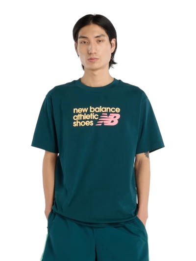 Футболка New Balance Athletics Premium Relaxed Chest Logo T-Shirt - 179633