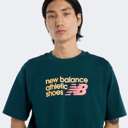 Футболка New Balance Athletics Premium Relaxed Chest Logo T-Shirt - 179633