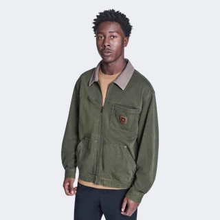Куртка Converse ESSENTIAL ZIP JACKET | Колір: зелений | купити в