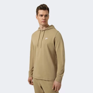 Кофта Nike M NK CLUB KNIT PO HOODIE | Цвет: бежевый | купить в