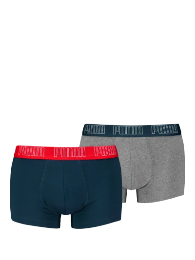 Спідня білизна Puma MEN EVERYDAY TRUNKS 2P - 179760 Спідня білизна Puma MEN EVERYDAY TRUNKS 2P - 179760