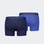 Спідня білизна Puma MEN GRADIENT STRIPED ELASTIC BOXERS 2P, фото 2 - інтернет магазин MEGASPORT