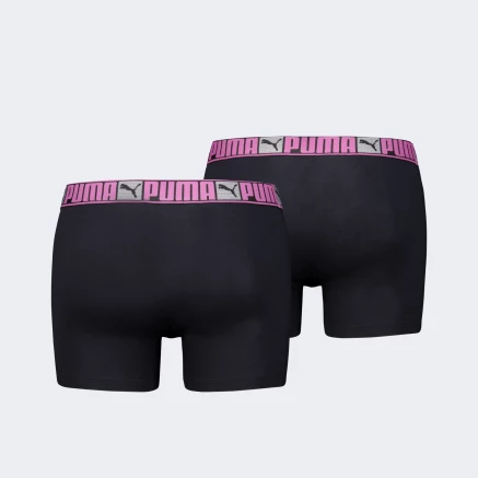 Спідня білизна Puma MEN LOGO BLOCK ELASTIC BOXERS 2P - 179766 Спідня білизна Puma MEN LOGO BLOCK ELASTIC BOXERS 2P - 179766