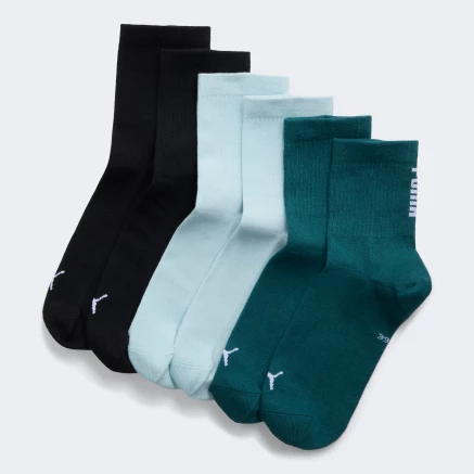 Шкарпетки Puma UNISEX LOGO SHORT CREW 3P - 179770 Шкарпетки Puma UNISEX LOGO SHORT CREW 3P - 179770