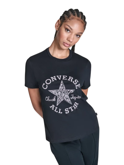 Футболка Converse ANIMAL PRINT INFILL STANDARD FIT TEE - 179949