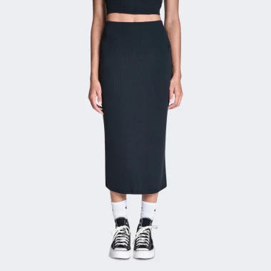 BOX STAR MIDI RIB SKIRT