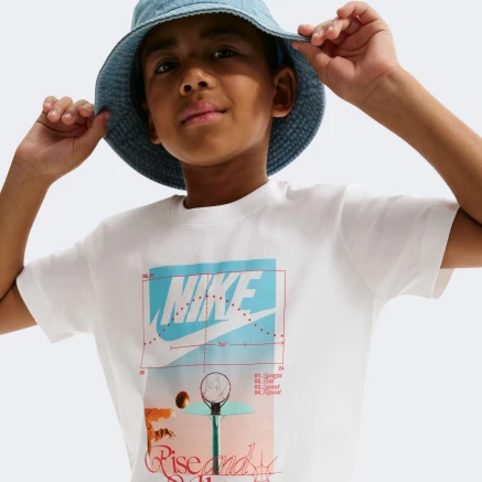 Футболка Nike K NSW TEE RISE AND SHINE - 180079